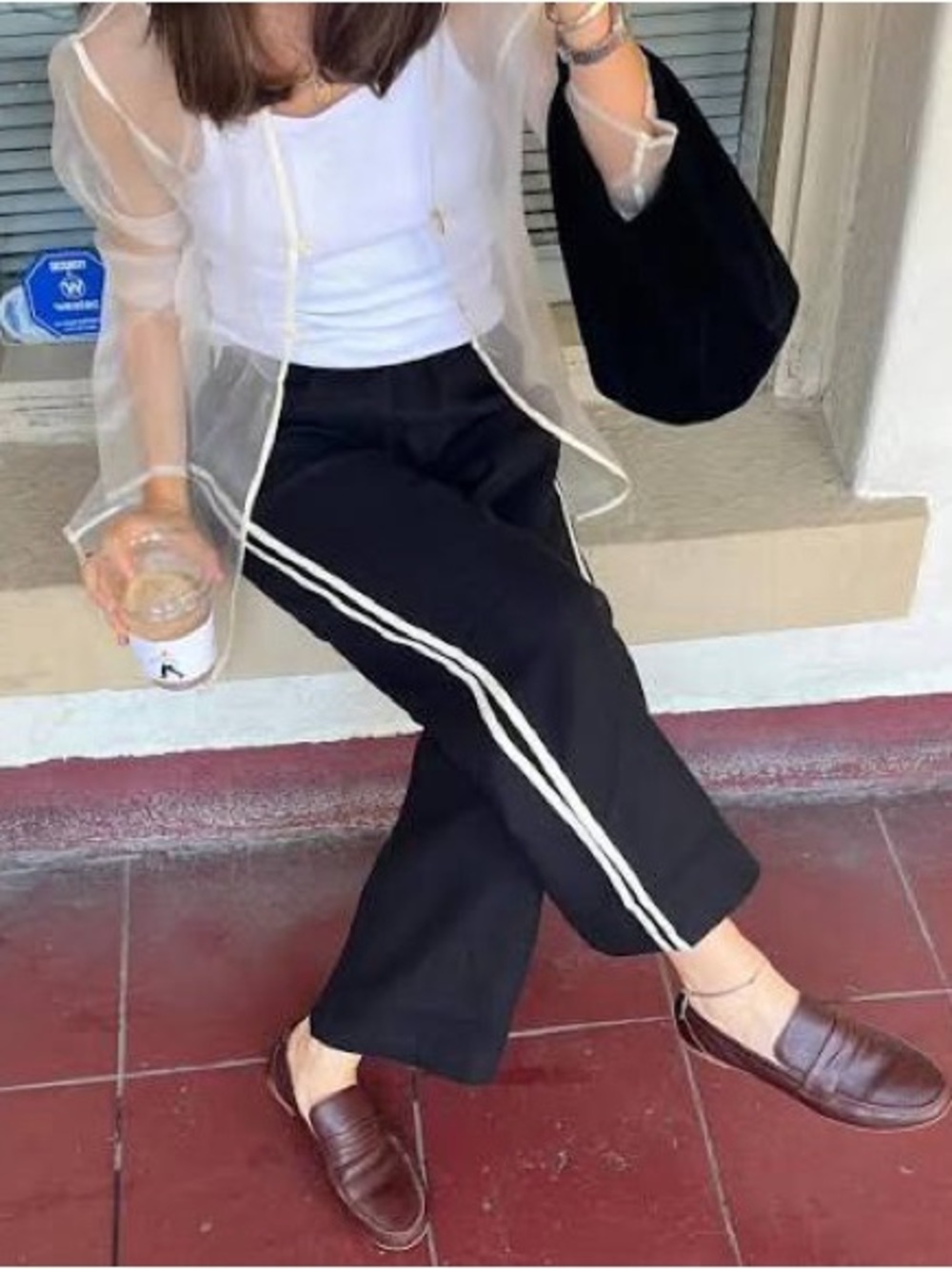 Donni Linen Crop Pants